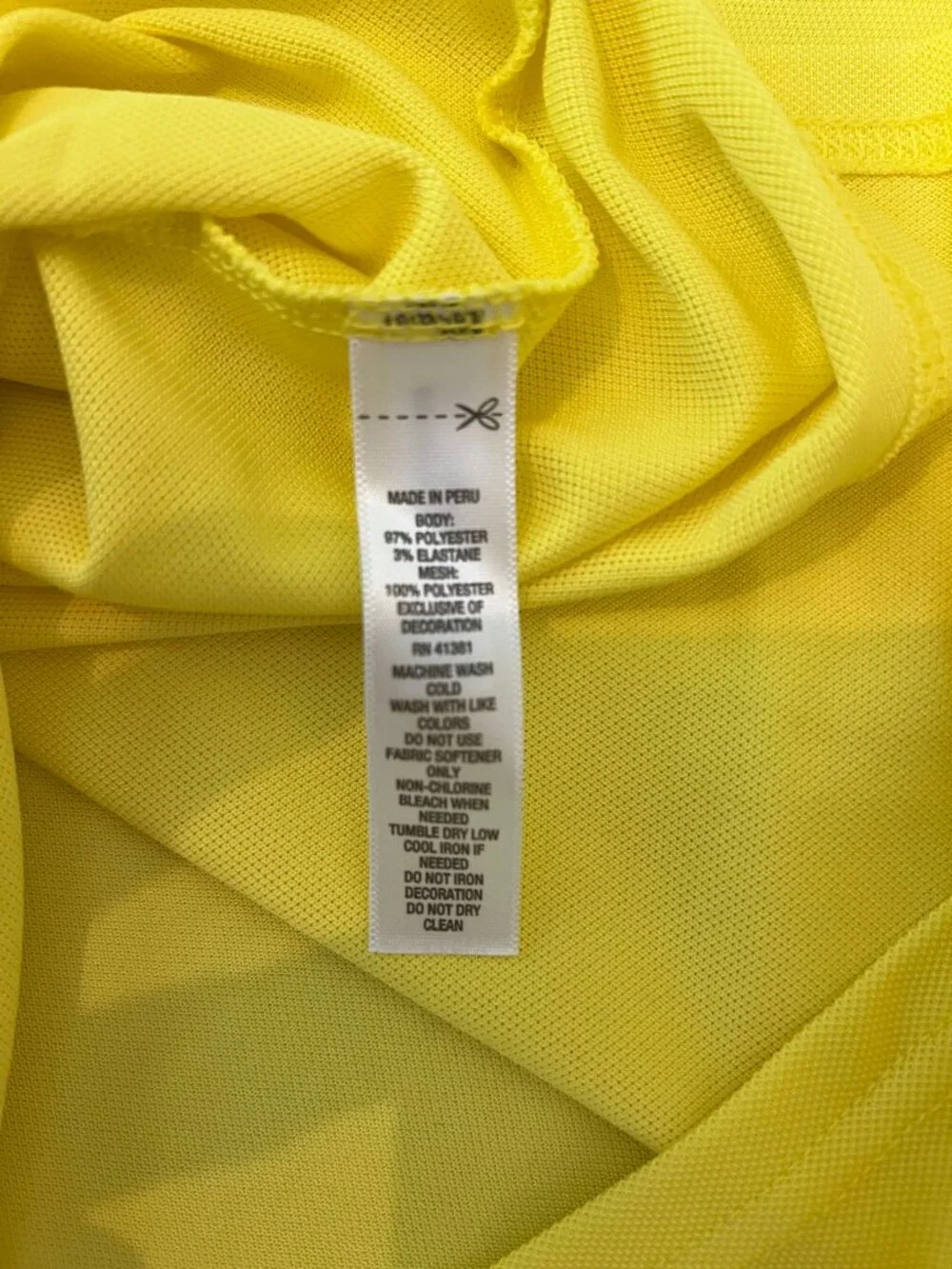Ralph Lauren RLX Golf Polo Shirt Yellow Performance Stretch Short Sleeve szM?